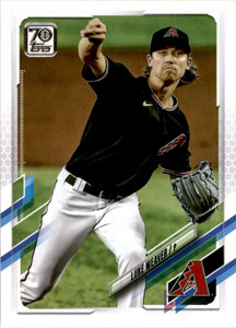2021 Topps #28 Luke Weaver VG Arizona Diamondbacks 