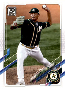 2021 Topps #51 Sean Manaea VG Oakland Athletics 