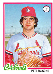 1978 Topps #669 Pete Falcone VG St. Louis Cardinals 