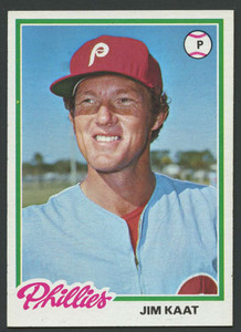 1978 Topps #715 Jim Kaat VG Philadelphia Phillies 