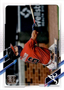 2021 Topps #101 Travis d'Arnaud VG Atlanta Braves 