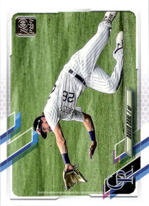 2021 Topps #107 David Dahl VG Colorado Rockies 