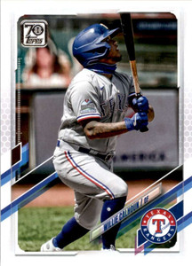2021 Topps #115 Willie Calhoun VG Texas Rangers 