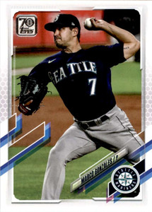 2021 Topps #136 Marco Gonzales VG Seattle Mariners 