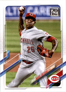 2021 Topps #174 Raisel Iglesias VG Cincinnati Reds 