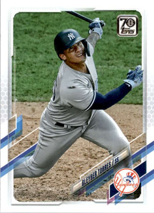 2021 Topps #242 Gleyber Torres VG New York Yankees 