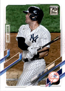 2021 Topps #252 Luke Voit VG New York Yankees 