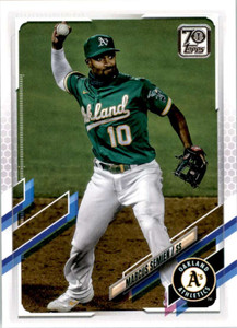 2021 Topps #276 Marcus Semien VG Oakland Athletics 