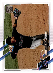 2021 Topps #288 Miguel Rojas VG Miami Marlins 