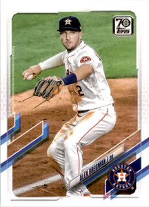 2021 Topps #297 Alex Bregman VG Houston Astros 