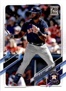 2021 Topps #300 Yordan Alvarez VG Houston Astros 