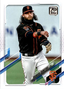 2021 Topps #315 Brandon Crawford VG San Francisco Giants 