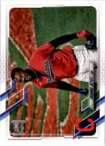 2021 Topps #341 Franmil Reyes VG Cleveland Indians 