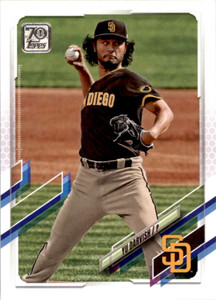 2021 Topps #357 Yu Darvish VG San Diego Padres 