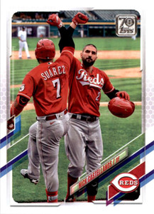 2021 Topps #365 Nick Castellanos VG Cincinnati Reds 
