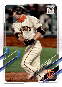 2021 Topps #378 Austin Slater VG San Francisco Giants 