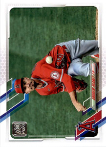 2021 Topps #387 Andrew Heaney VG Los Angeles Angels 