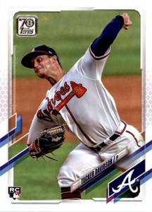 2021 Topps #423 Tucker Davidson VG RC Rookie Atlanta Braves 
