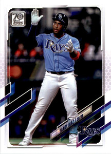 2021 Topps #425 Yandy Diaz VG Tampa Bay Rays 