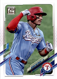 2021 Topps #452 Derek Dietrich VG Texas Rangers 