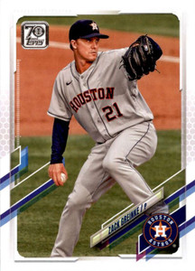 2021 Topps #463 Zack Greinke VG Houston Astros 