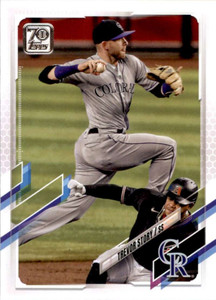 2021 Topps #475 Trevor Story VG Colorado Rockies 