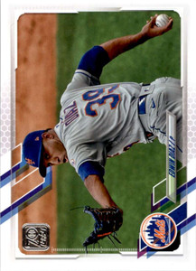 2021 Topps #498 Edwin Diaz VG New York Mets 