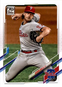 2021 Topps #537 Aaron Nola VG Philadelphia Phillies 