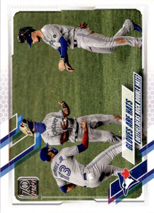2021 Topps #539 Gloves are Hats VG Toronto Blue Jays 