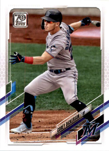 2021 Topps #541 Corey Dickerson VG Miami Marlins 