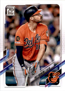 2021 Topps #573 Trey Mancini VG Baltimore Orioles 