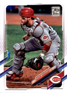 2021 Topps #580 Tucker Barnhart VG Cincinnati Reds 