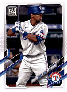 2021 Topps #584 Khris Davis VG Texas Rangers 