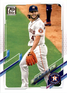 2021 Topps #610 Lance McCullers Jr. VG Houston Astros 
