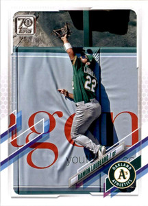 2021 Topps #613 Ramon Laureano VG Oakland Athletics 