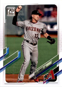 2021 Topps #618 Nick Ahmed VG Arizona Diamondbacks 