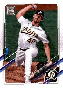 2021 Topps #626 Chris Bassitt VG Oakland Athletics 