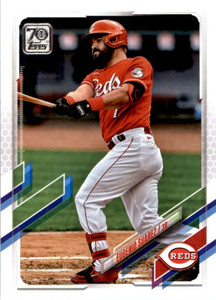 2021 Topps #627 Eugenio Suarez VG Cincinnati Reds 