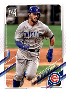 2021 Topps #660 Kris Bryant VG Chicago Cubs 