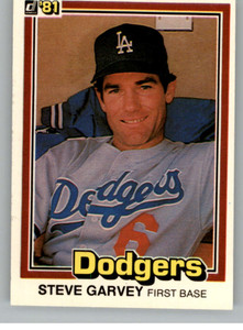 SOLD 90464 1981 Donruss #56b Steve Garvey NM-MT Los Angeles Dodgers 