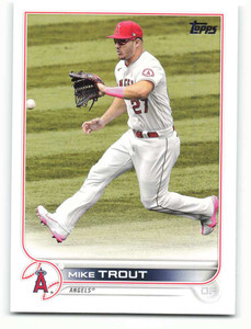2022 Topps #27 Mike Trout NM-MT Los Angeles Angels 