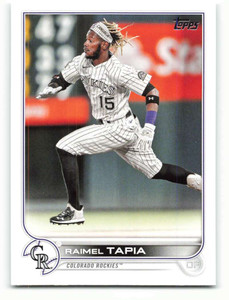 2022 Topps #46 Raimel Tapia NM-MT Colorado Rockies 