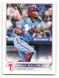 2022 Topps #67 Freddy Galvis NM-MT Philadelphia Phillies 