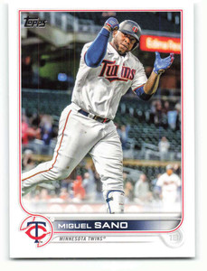 2022 Topps #123 Miguel Sano NM-MT Minnesota Twins 