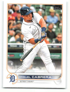 2022 Topps #194 Miguel Cabrera NM-MT Detroit Tigers 