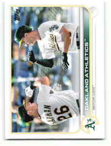2022 Topps #210 Oakland Athletics NM-MT 