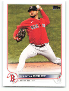 2022 Topps #212 Martin Perez NM-MT Boston Red Sox 
