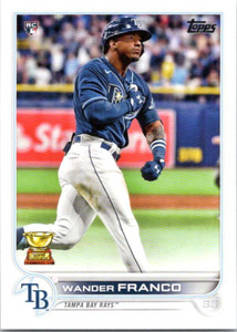 2022 Topps #215 Wander Franco NM-MT RC Rookie Tampa Bay Rays 