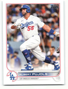2022 Topps #237 Albert Pujols NM-MT Los Angeles Dodgers 