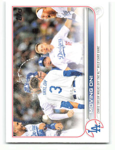 2022 Topps #238 Chris Taylor NM-MT Los Angeles Dodgers 